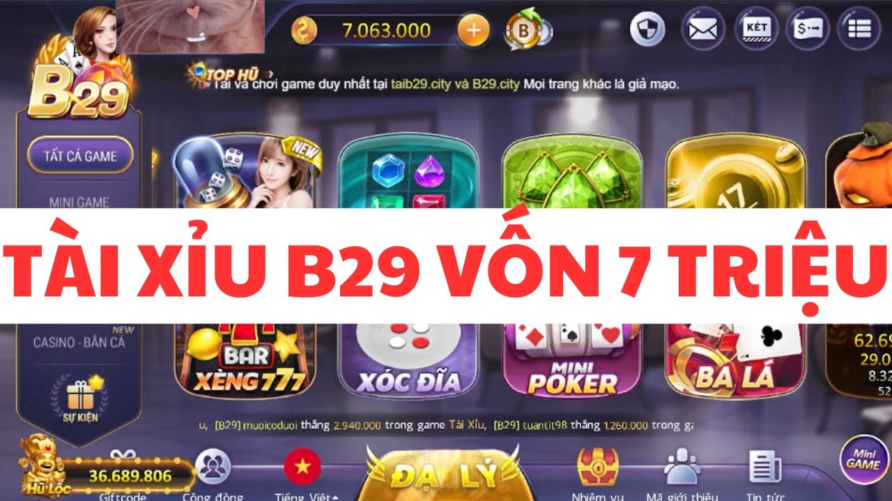 Khám Phá Thế Giới Game Hấp Dẫn Ưu Đãi Khủng Tại B29 Casino
